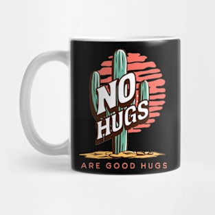 NO HUGS CACTUS Mug